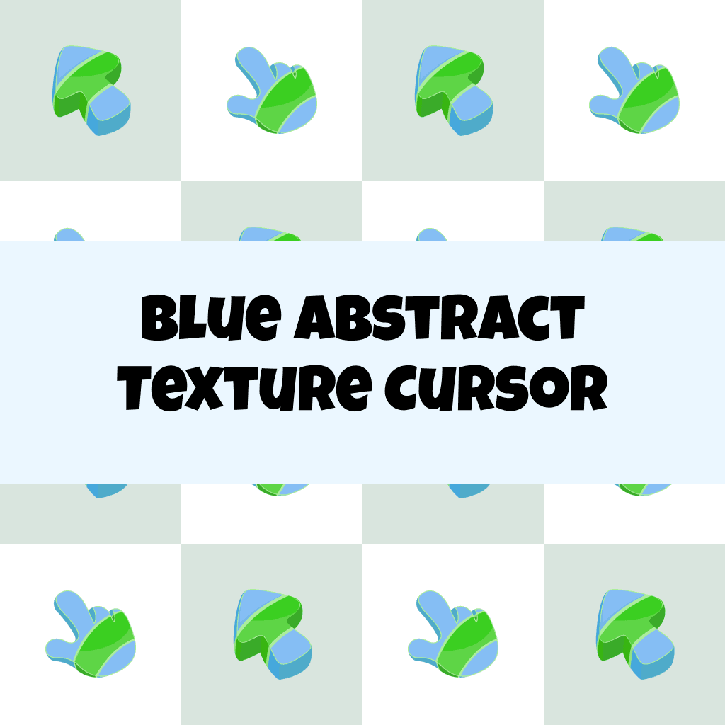 Preview Blue Abstract Texture cursor custom cursor pack